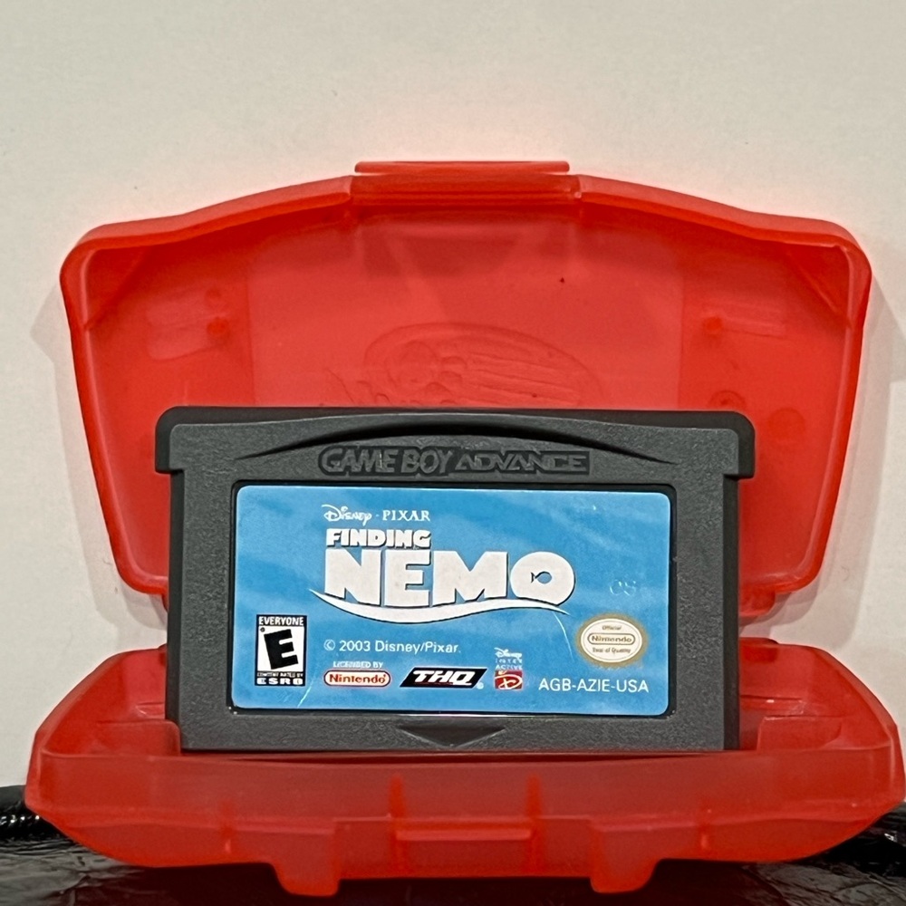 Gameboy Advance Finding Nemo Video Game